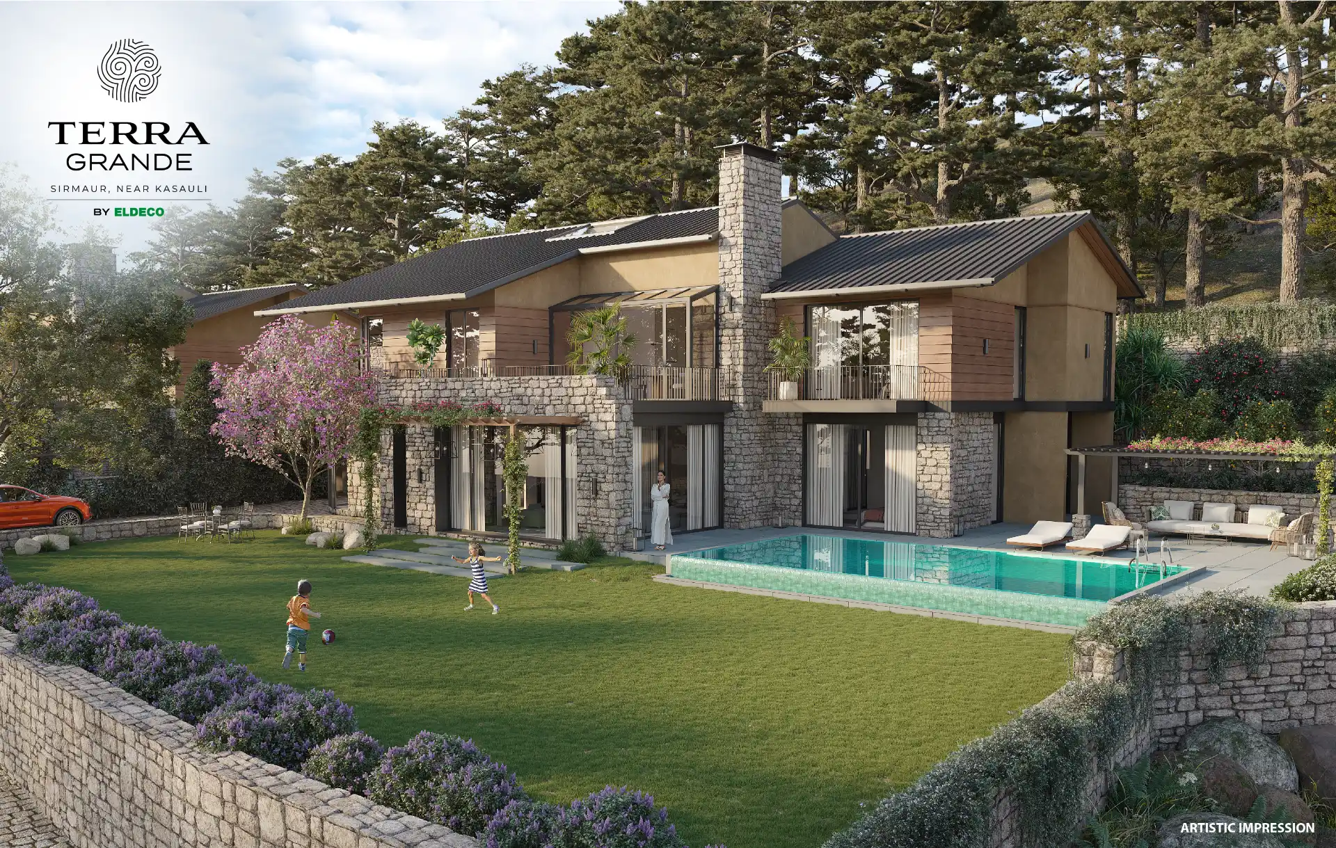 5 BHK Villa Day